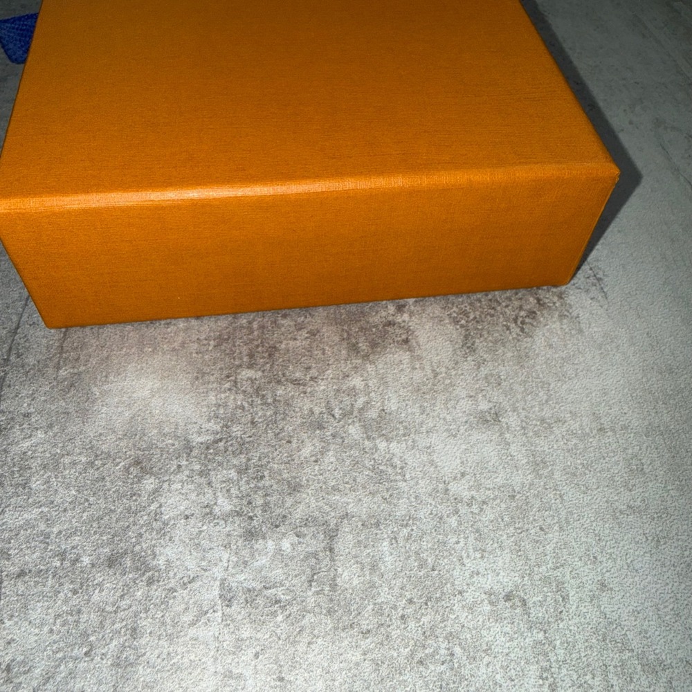 Louis Vuitton Orange Gift Box with Ribbon and Tags Authentic - Picture 8 of 9